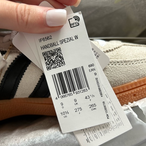 Adidas Handball Spezial "Aluminium" core black sneakers - Picture 4 of 9